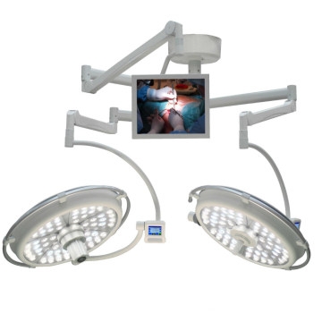 Double Dome Surgery Ceiling Mounted Shadowless Operation LED Lamp